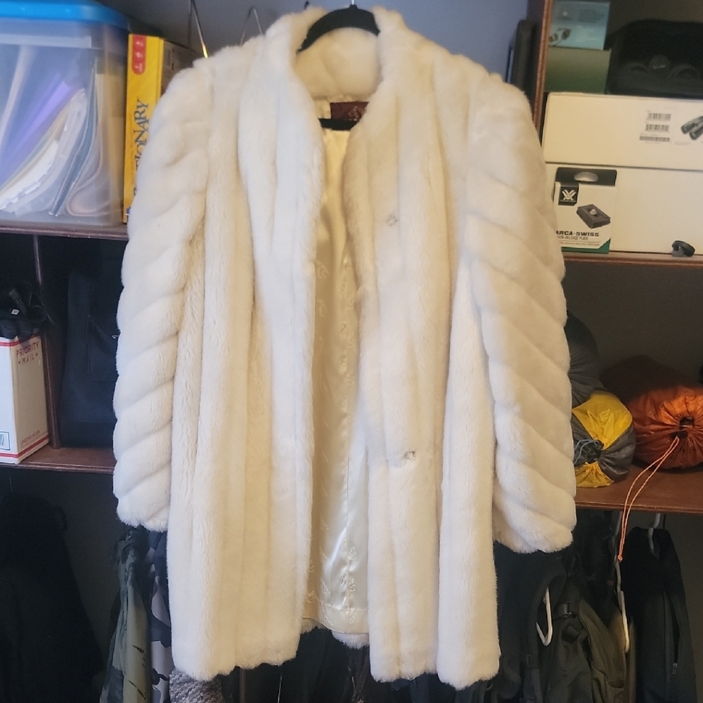 White Fur Coat
